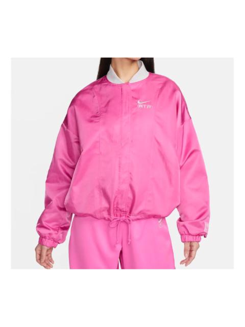 Nike (WMNS) Nike Air Oversized Woven Bomber Jacket 'Pink' FN1909-675
