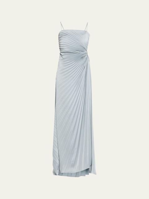A.L.C. Layla Pleated Strapless Gown