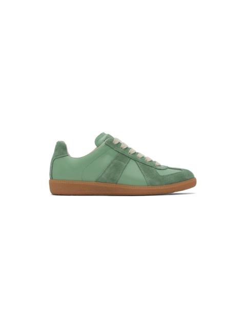 Maison Margiela Green Replica Sneakers