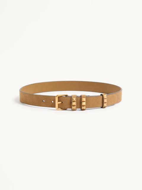Valentino FLANEUSE BELT IN SUEDE 30 MM