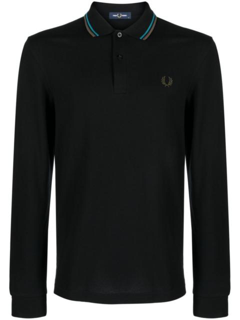 Fred Perry FP LONG SLEEVE TWIN TIPPED SHIRT