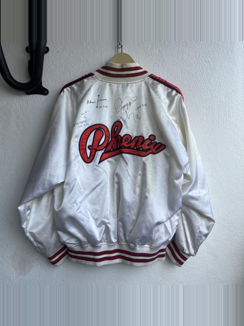 Other Designers Phenix × Vintage - COLLECTOR PHENIX PLAYERS SIGNATURE JAPAN SATIN BOMBER JACKET