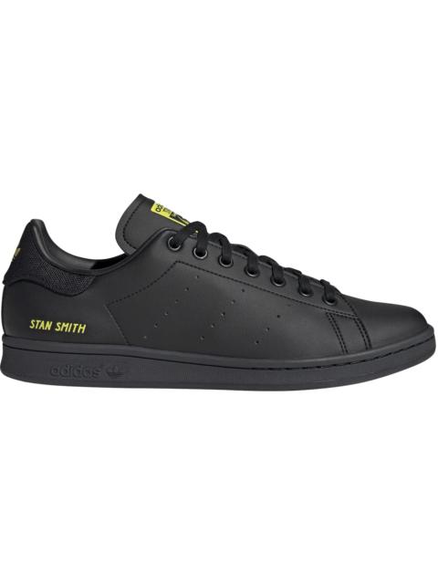 adidas Stan Smith Black Semi Solar Yellow