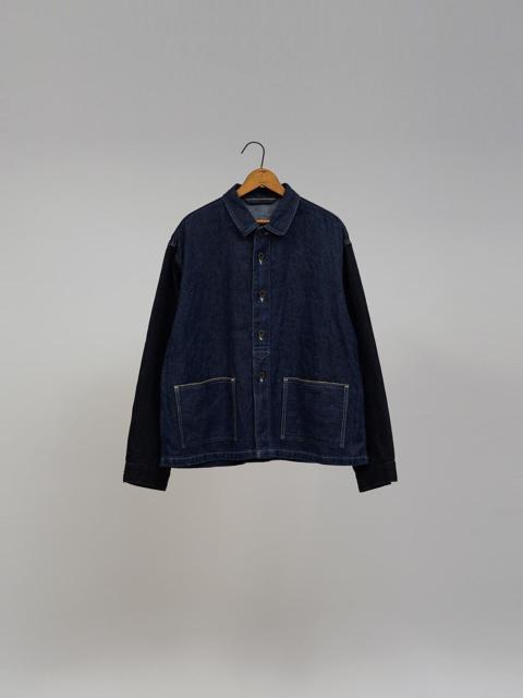 Nigel Cabourn US Army Denim Jacket Hemp Denim in Indigo