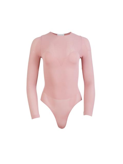Fleur du Mal Le Body Long Sleeve Control Bodysuit