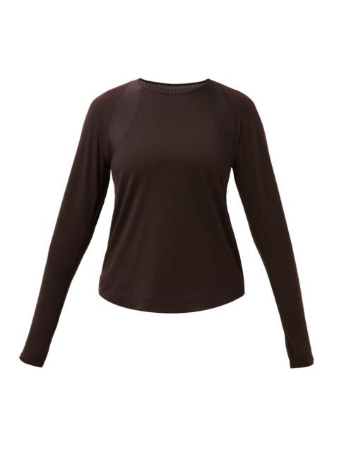 Sweaty Betty Breathe Easy Mesh Long Sleeve Tee