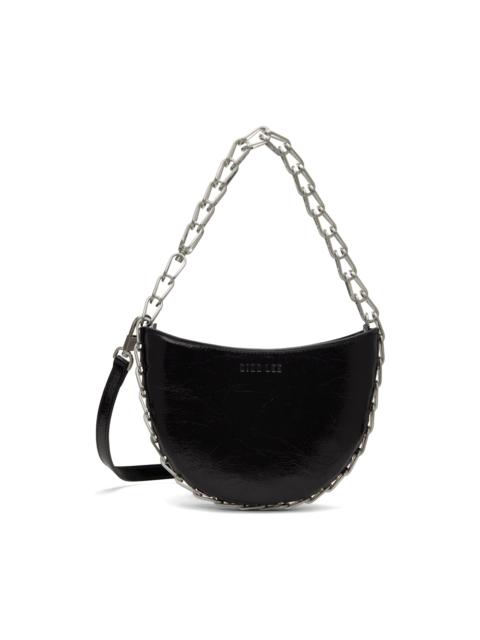 Dion Lee Black Small Circle Chain Bag