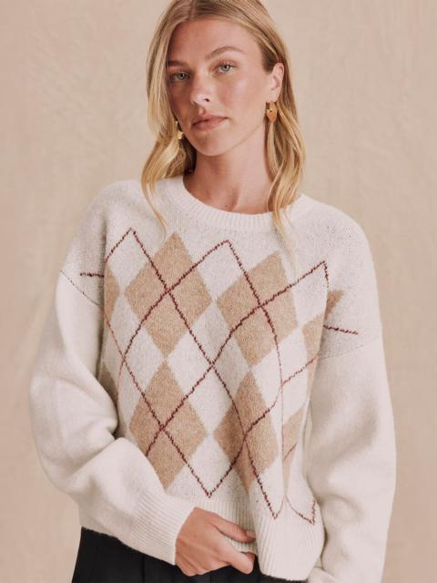 Splendid Astrid Argyle Sweater