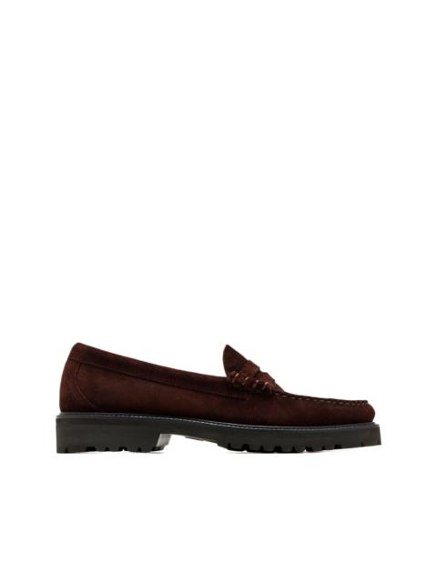 G.H.BASS Weejuns Larson suede loafers