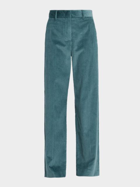WEEKEND Max Mara Tania Wide-Leg Corduroy Trousers
