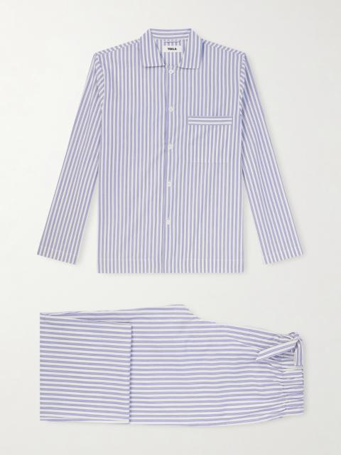 TEKLA Striped Organic Cotton-Poplin Pyjamas