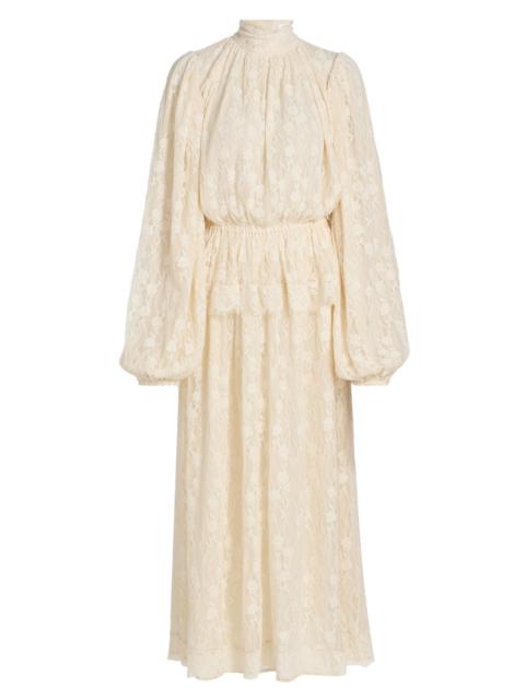 RONNY KOBO Women's Outlander x Sereia Lace Maxi Dress - Tea Stain
