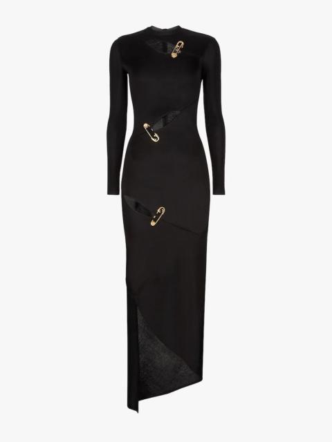 FENDI Fendace dress in black viscose