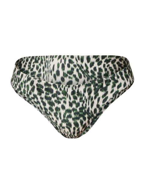 Shoshanna Women's Classic Leopard Bottom - Ivory Olive