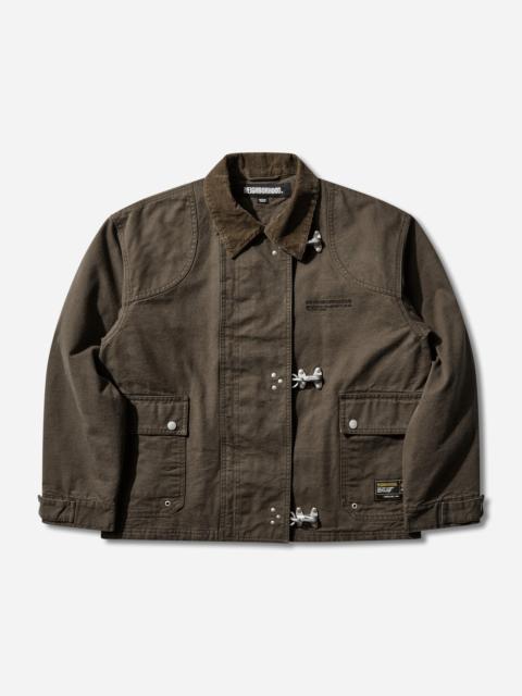 NEIGHBORHOOD Men's Fireman Jacket Brown