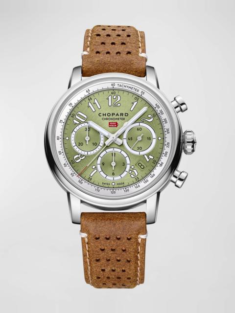 40mm Mille Miglia Classic Chronograph Watch, Green