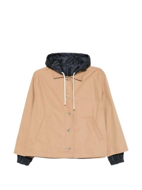 Herno reversible gabardine parka coat