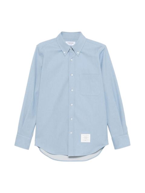 Thom Browne Denim Straight Fit Shirt Men