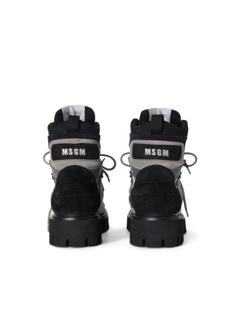 MSGM MSGM Trekking Boots in Leather