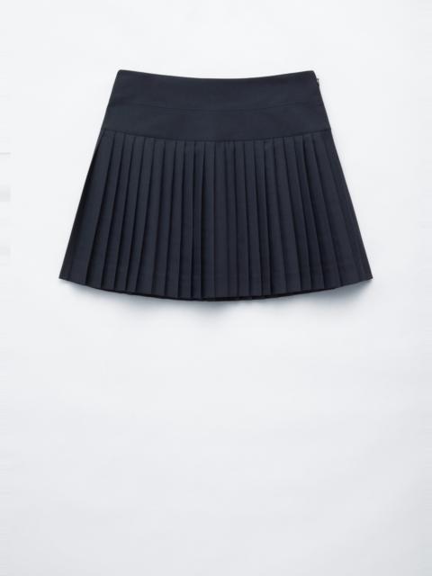 & Other Stories Pleated Mini Skirt