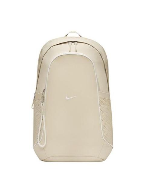 Nike Nike Sportswear Essentials Series Large Capacity Durable Laptop Bag Creamy White Backpack Creamwhite
