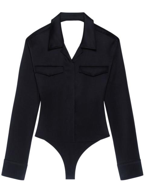 courrèges backless shirt