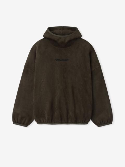 ESSENTIALS Suede Fleece Modern Hoodie