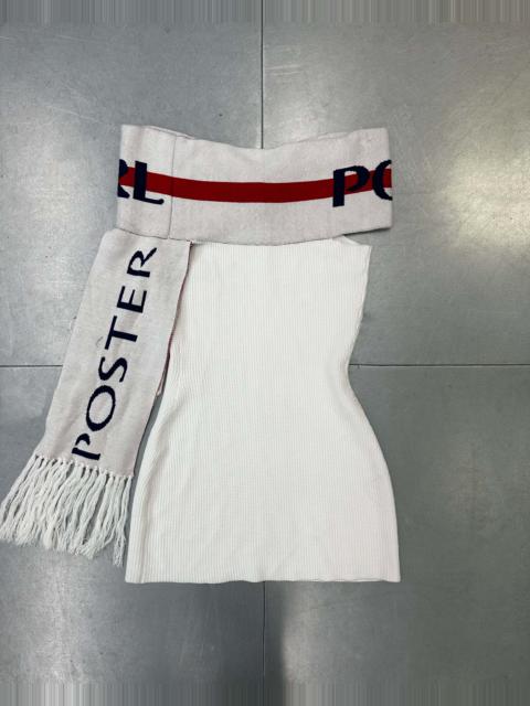 POSTER GIRL SCARF DRESS