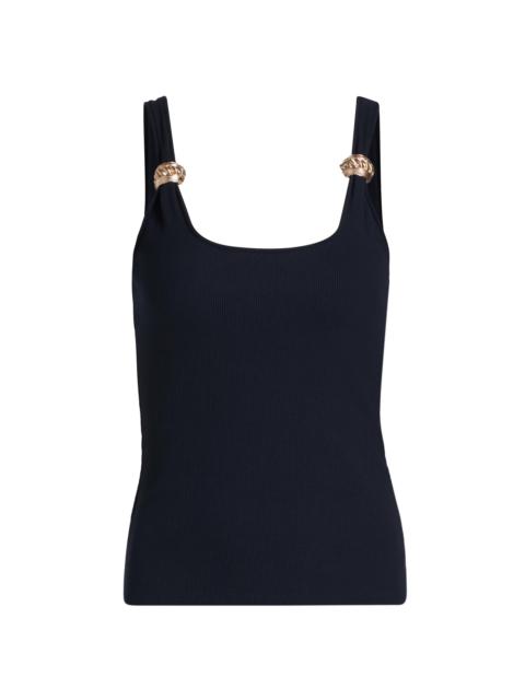 GENERATION LOVE Women's Hara Rib-Knit Tank - French Navy