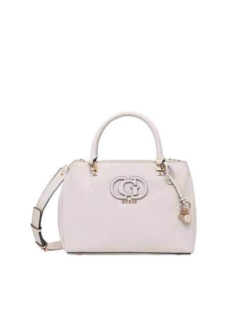 GUESS USA logo-patch charm-detail crossbody bag