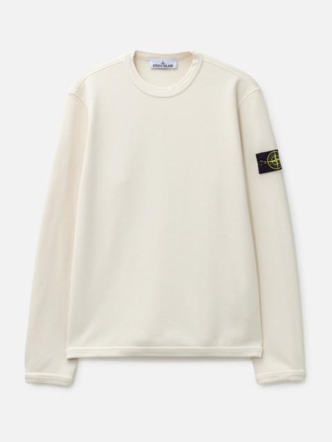 Stone Island MESH STITCH ORGANIC COTTON FLEECE
