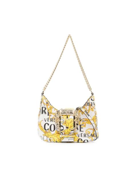 Couture-print shoulder bag