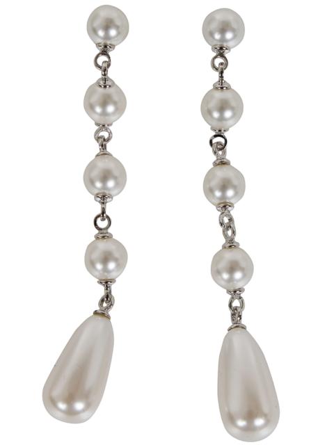 self-portrait Earrings Pearl Droplet