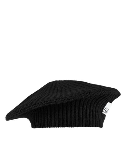 STRUCTURED RIBBED BERET