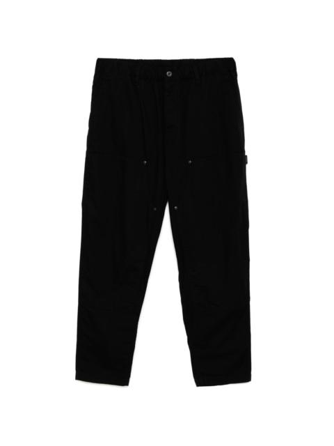 Yohji Yamamoto panelled tapered trousers