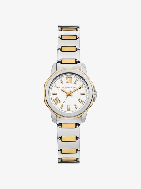 MICHAEL KORS Petite Prescott Two-tone Watch