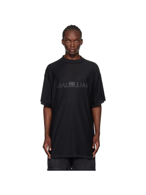 BALENCIAGA Black Inside Out T-Shirt