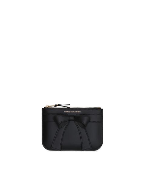 Comme Des Garçons SA8100BB BIG BOW WALLET - BLACK