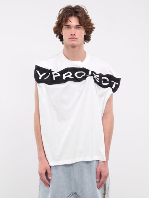 Y/Project Scrunched Logo Tank Top
