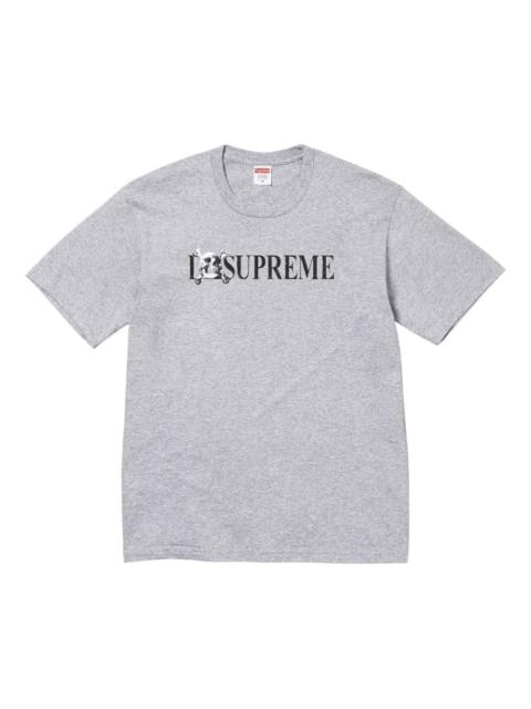 Supreme logo-print T-shirt