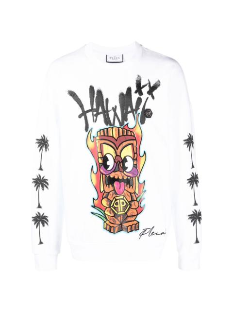 LS Hawaii printed sweatshirt