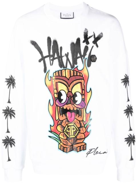 LS Hawaii printed sweatshirt