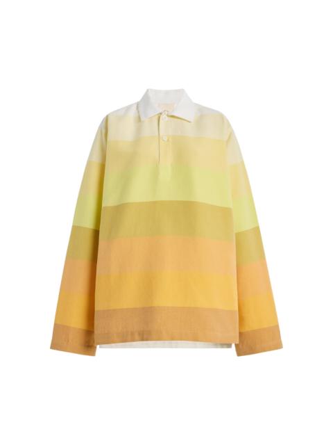 MARRAKSHI LIFE The Rugby Cotton Shirt yellow