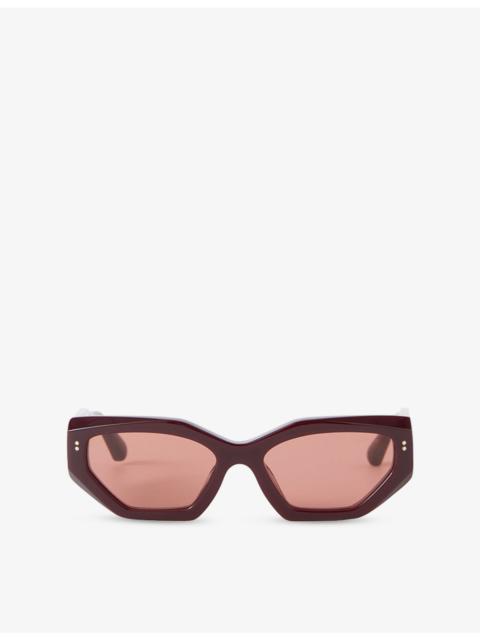 JOSEPH Souk Cat-Eye Acetate Sunglasses