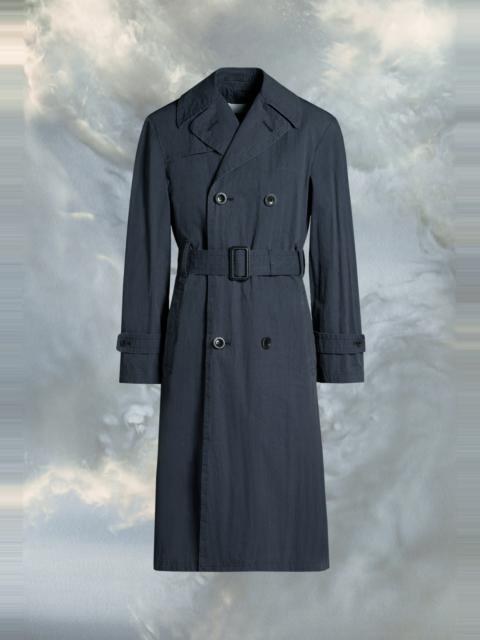 Double-breasted trench coat