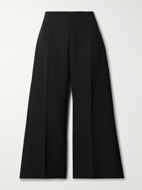 KHAITE Walter Crepe Flared Pants