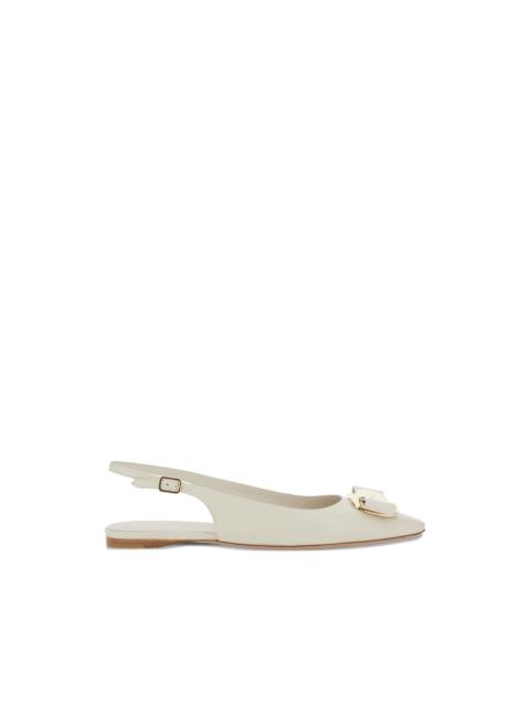 Zelmi buckle lamb ballet flats