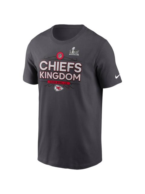 Nike Kansas City Chiefs Super Bowl Lix Local T-Shirt GS "Anthracite" 9Z1B7NFPPER9CH