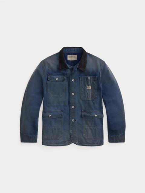 RRL by Ralph Lauren Canvas Corduroy-Collar Engineer Jacket