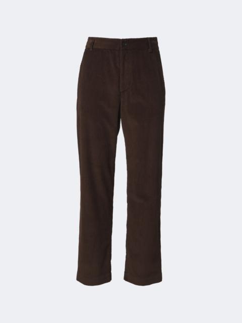 Moncler Cotton corduroy straight pants
